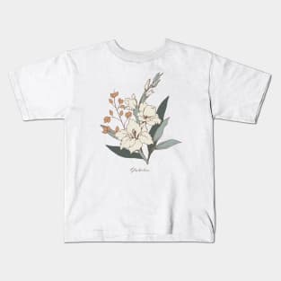 Gladiolus Kids T-Shirt